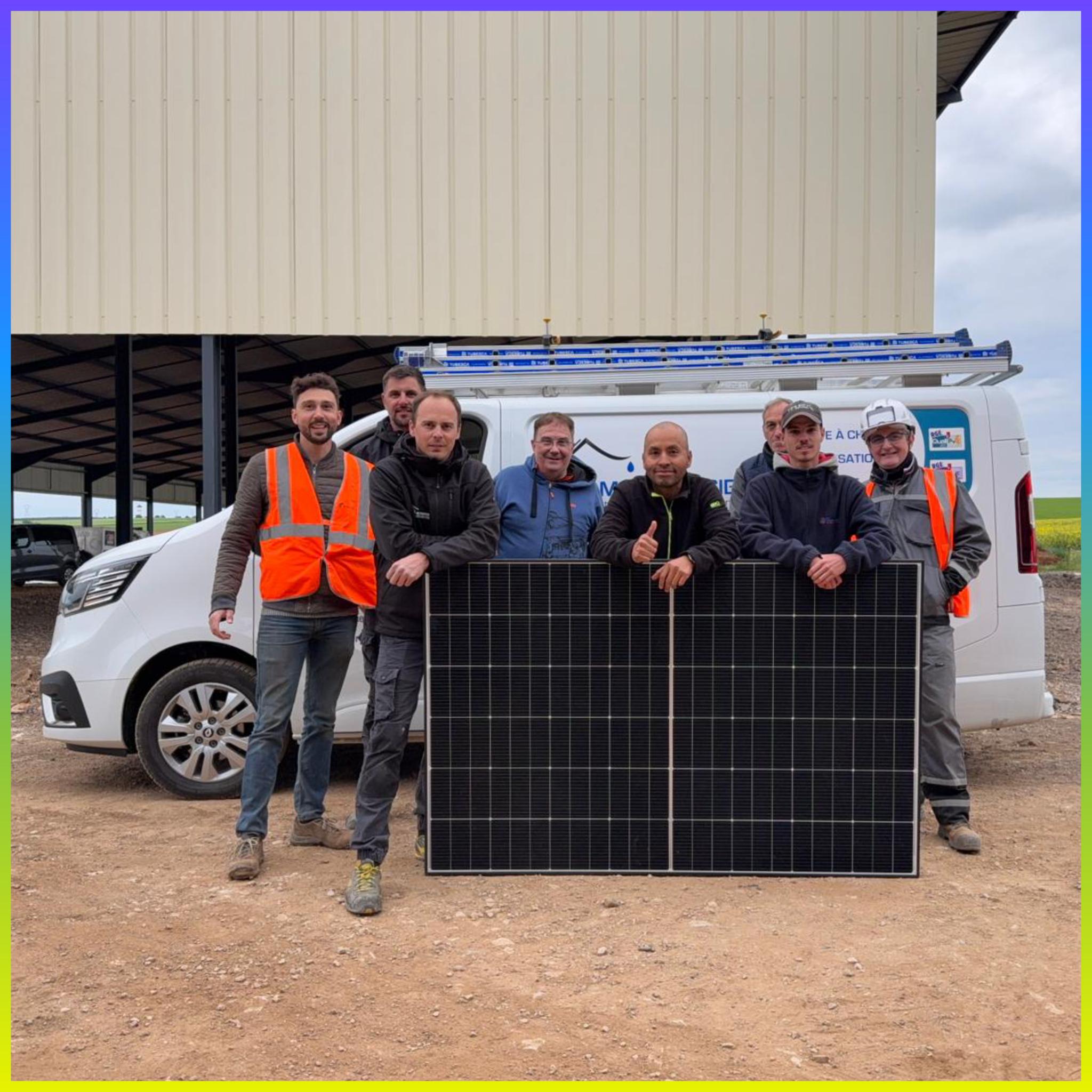 Installation photovoltaïque M.R. Énergies